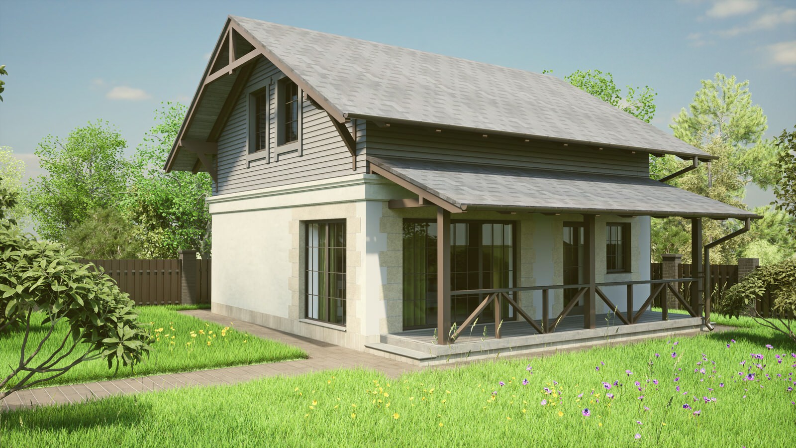 Баня. Гараж