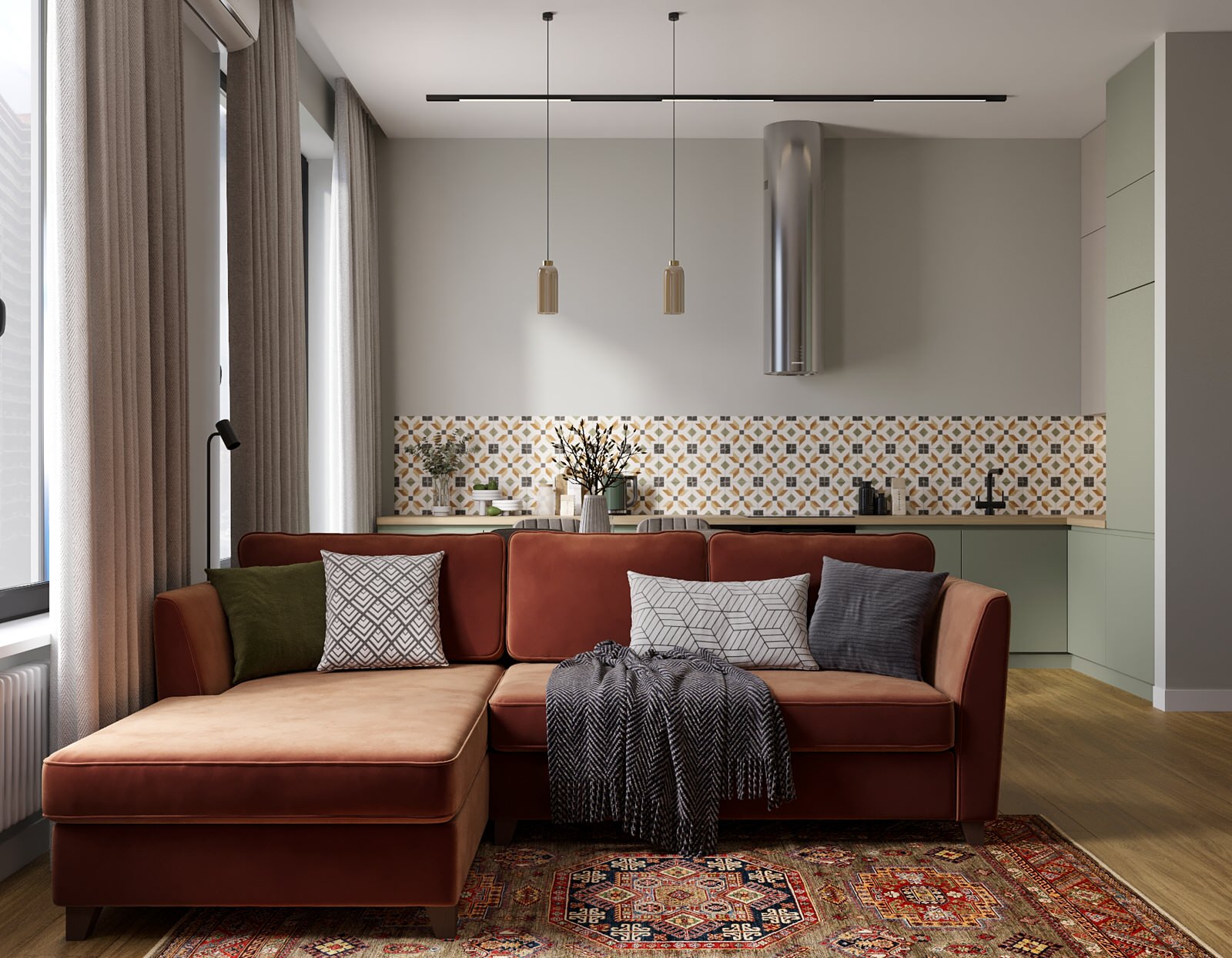 ЖК "Новоданиловская 8" 65 кв.м