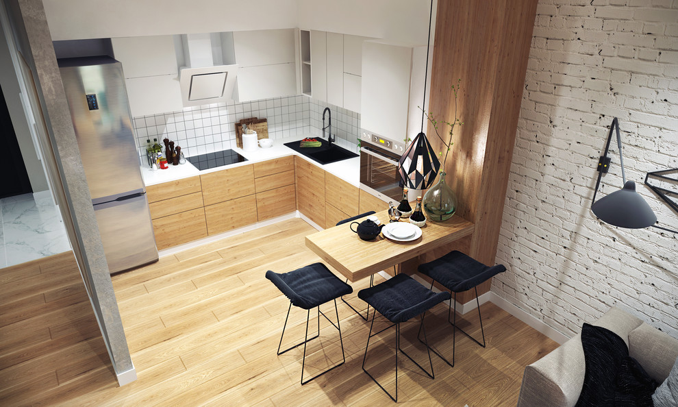 Дизайн-проект квартиры в современном стиле для молодой пары