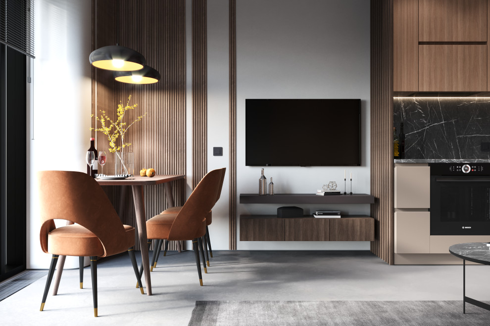 Студия в современном стиле