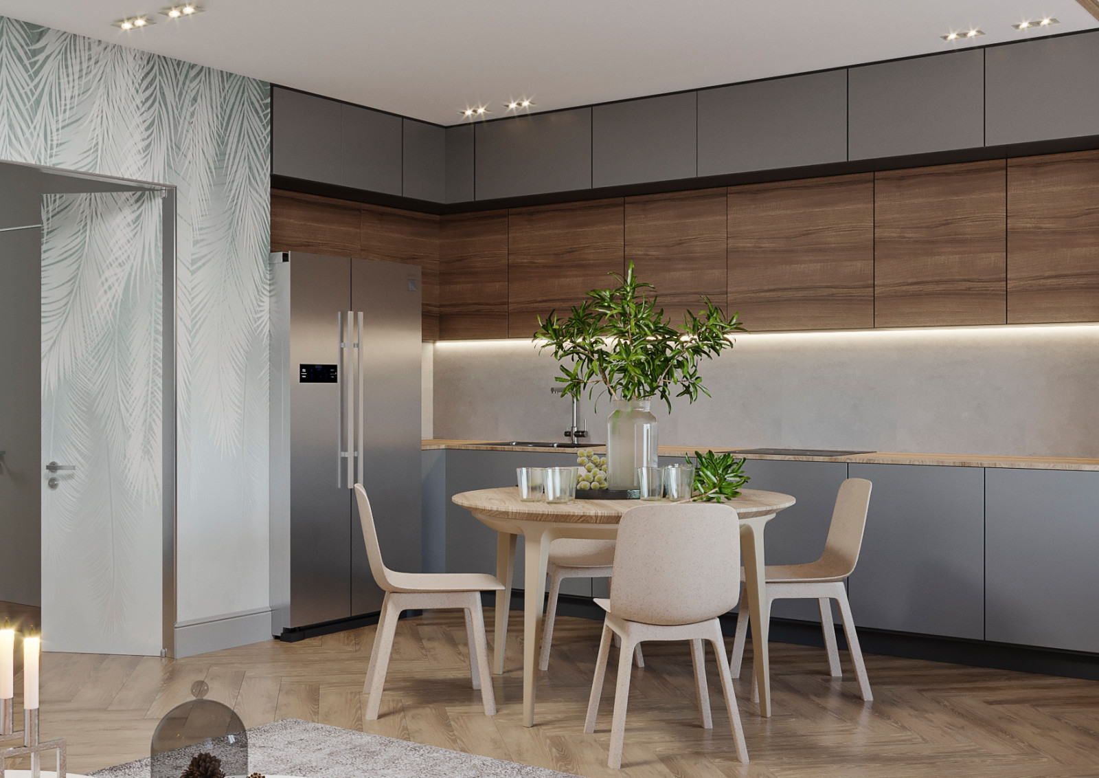 Трех-комнатная квартира 80 м.кв. ЖК Граф Орлов