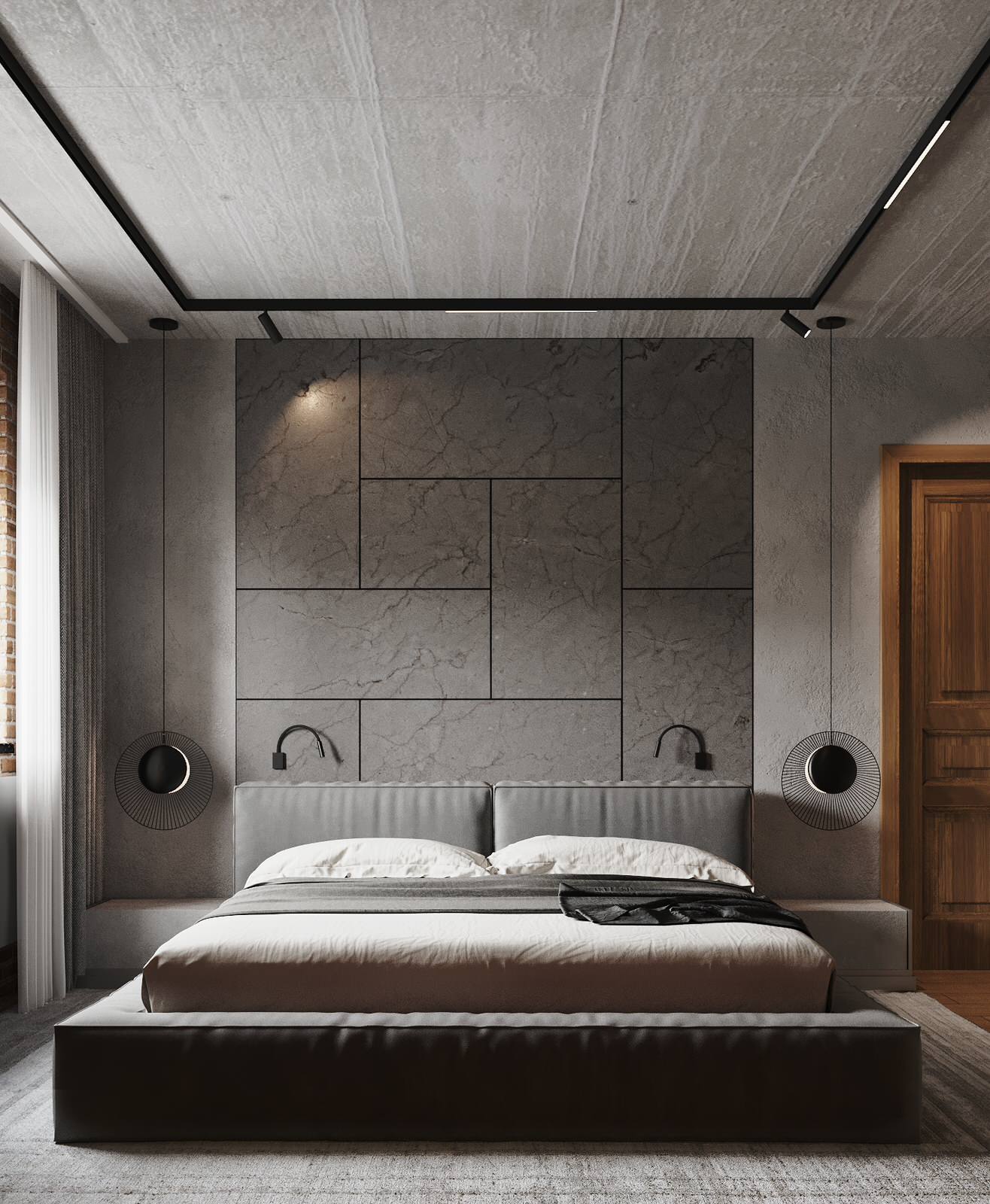 Современный загородный  дом в стиле минимализм