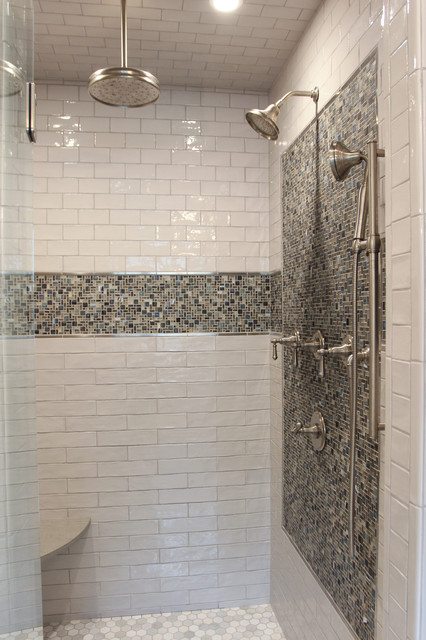 Small Bath Projects transitional-bathroom