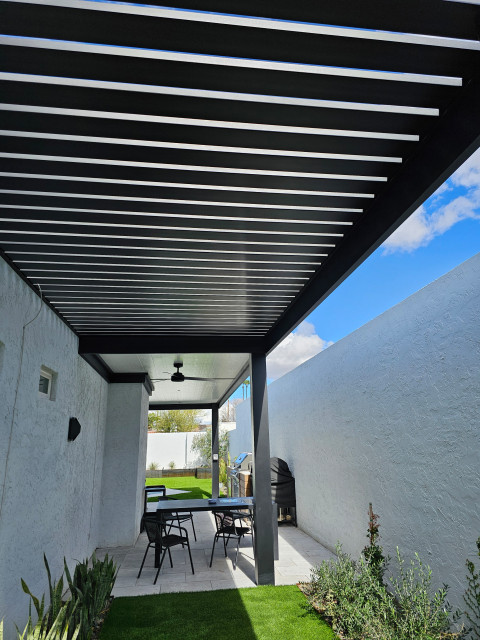 Shade Structures contemporary-patio