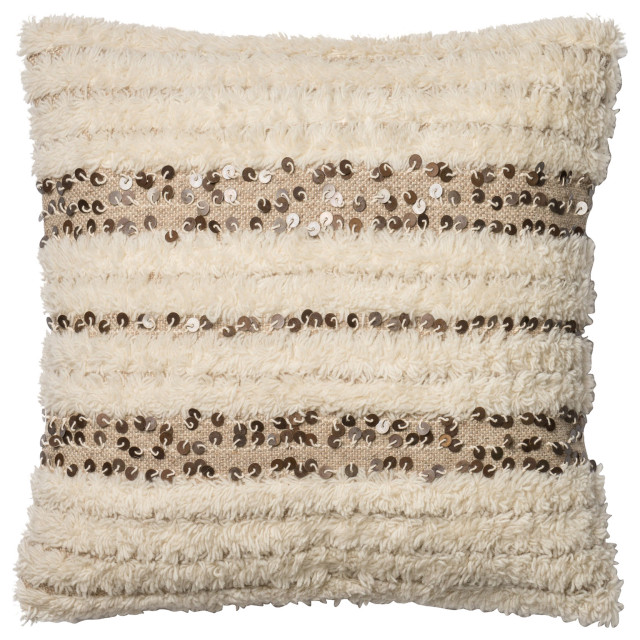 Loloi Pillow Cover Ivory Contemporary Decorative Pillows By