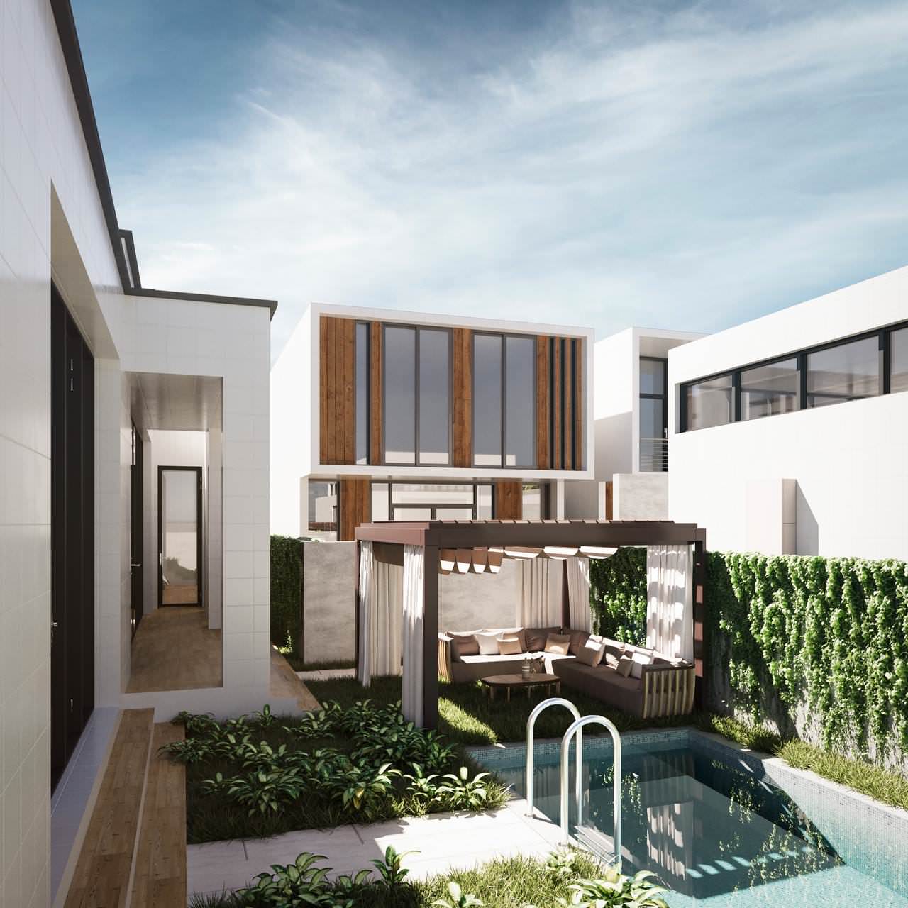 Проект комплекса вилл на Бали