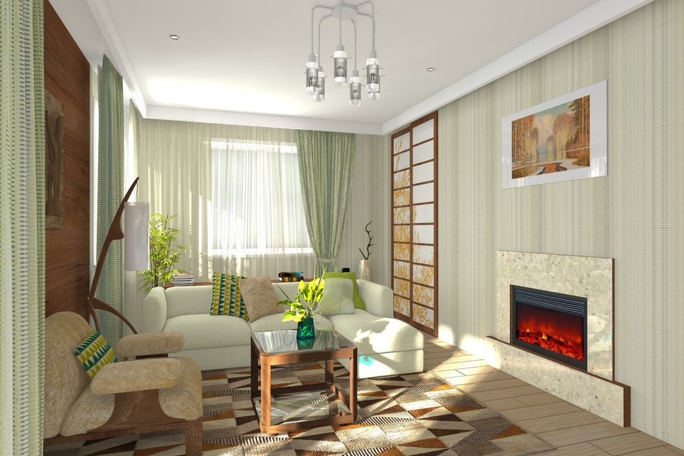 Минимализм с элементами  культуры Японии