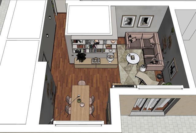 Casa nuova ed uno stile da creare - Progetto in corso contemporary