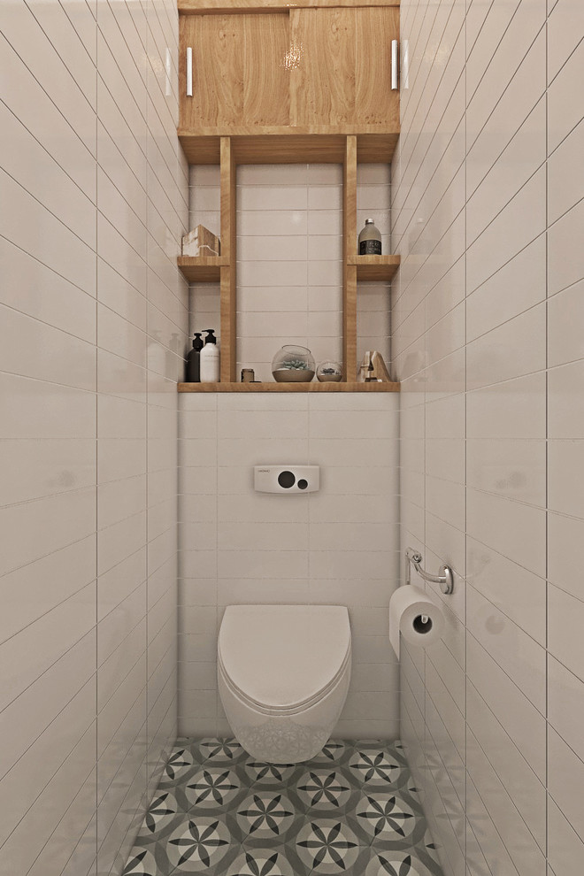 Санузел в скандинавском стиле