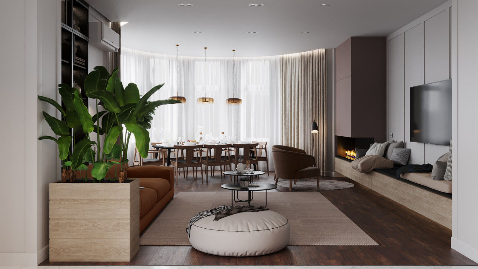 Дизайн проект интерьера квартиры в г. Киев