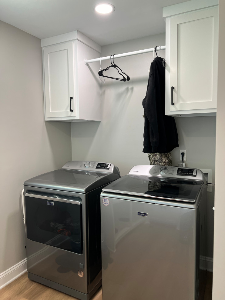 Sage Kitchen and Laundry Room