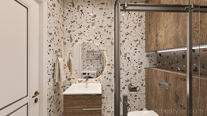 Трехкомнатная квартира в современном стиле