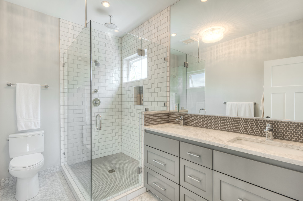 Master bathroom - Transitional - Bathroom - Seattle - by Remodel Pros ...