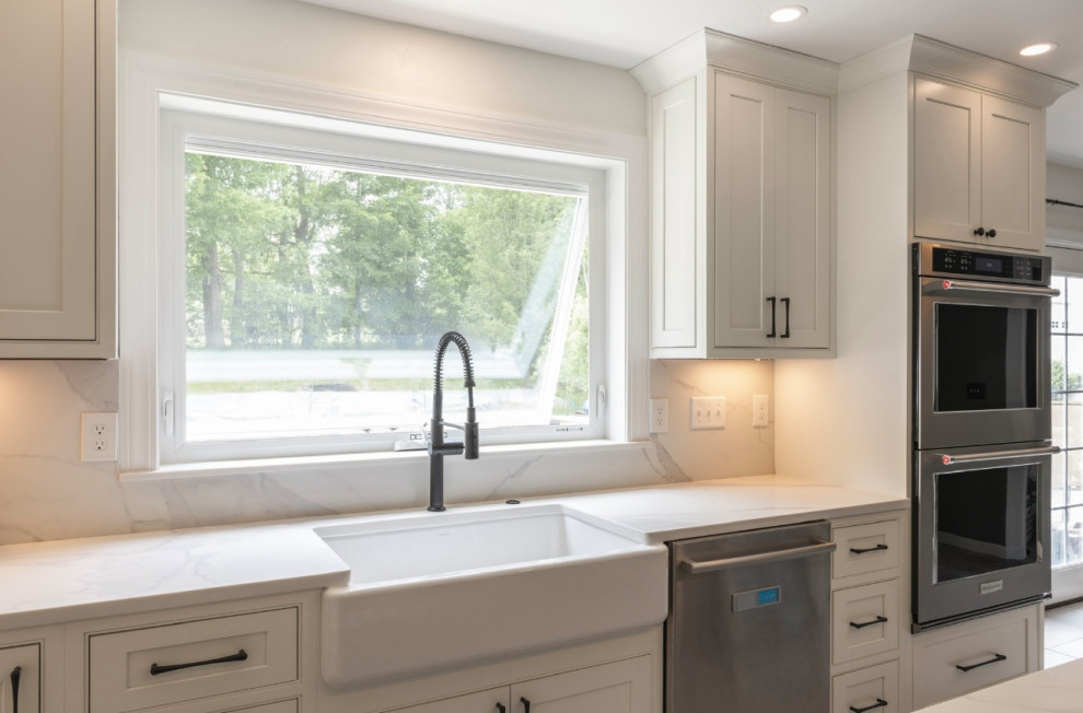 Marble & Maple Kitchen and Bath Remodel