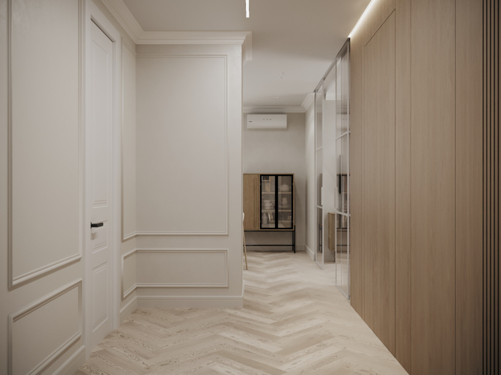 Уютная квартира в спокойных светлых оттенках