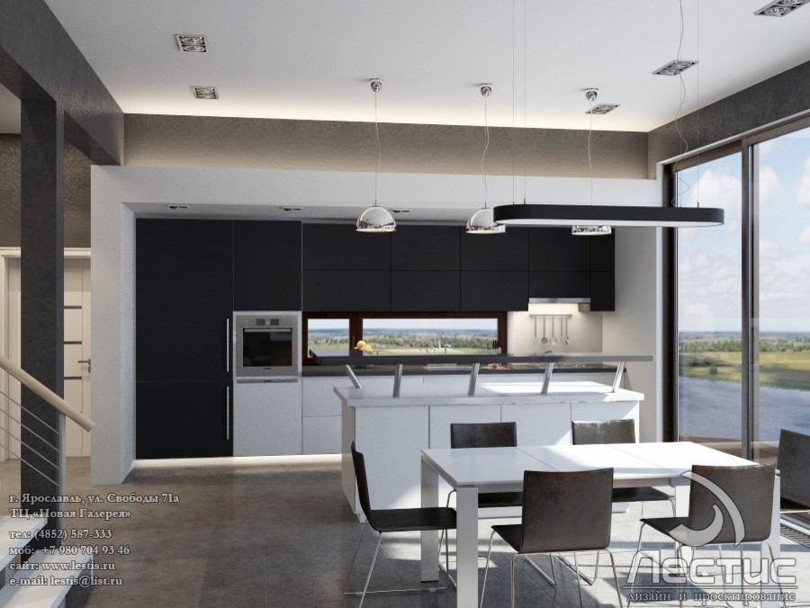 Современный дизайн частного дома в Ярославле