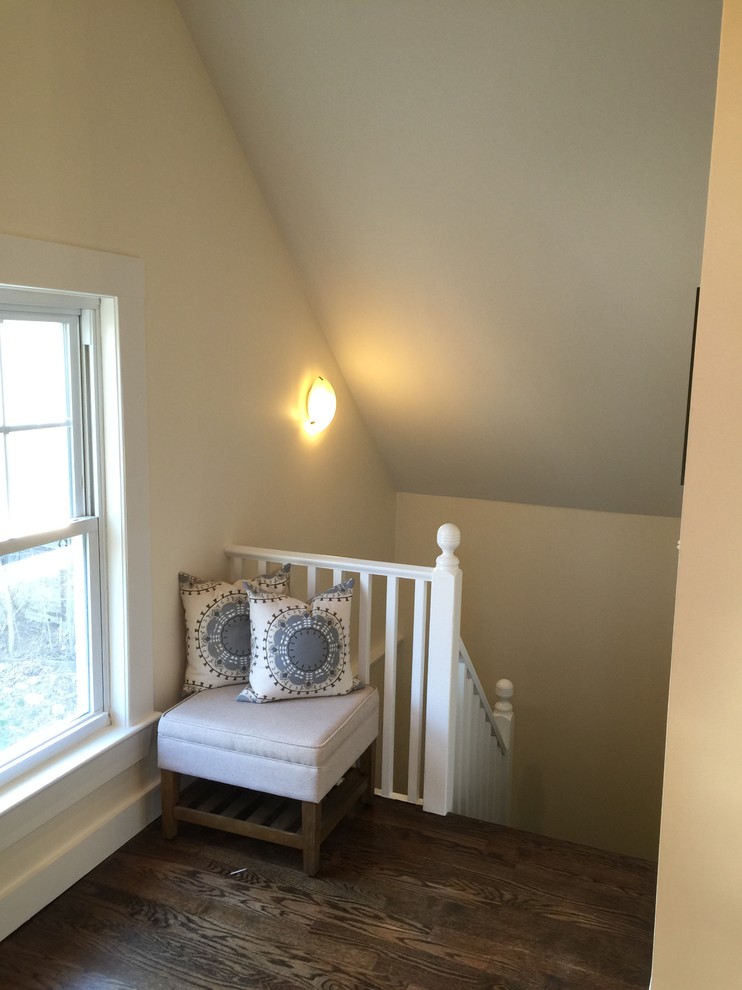 Transitional entryway photo in Boston