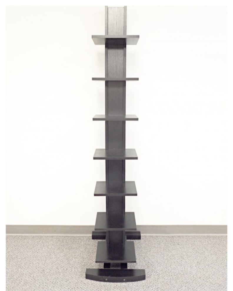 Spine Book Shelf Transitional Bookcases by Virventures Houzz