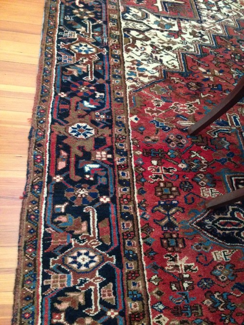 Need Help With Upholstery Fabric To Coordinate Persian Rug