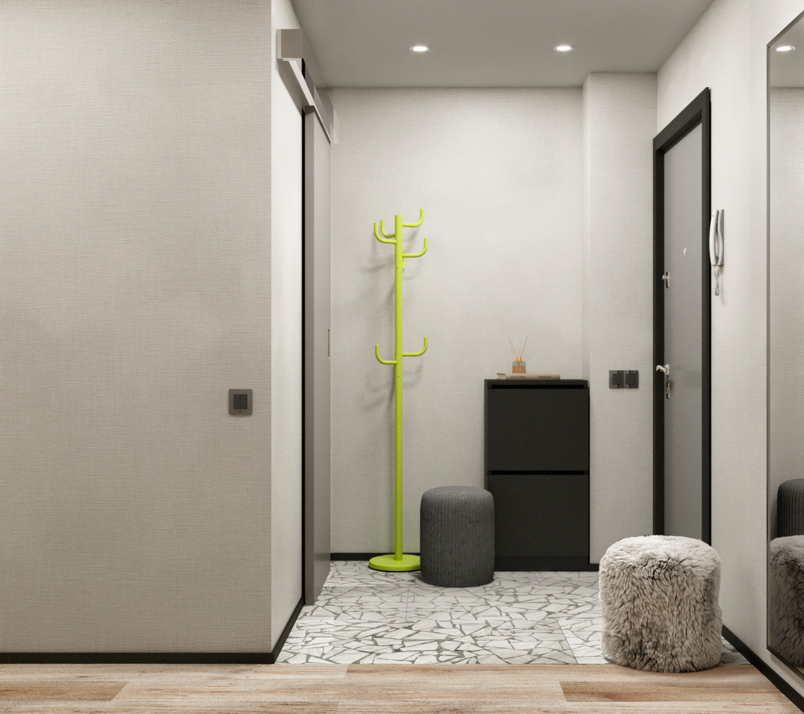 Интерьеры 3х-комнатной квартиры