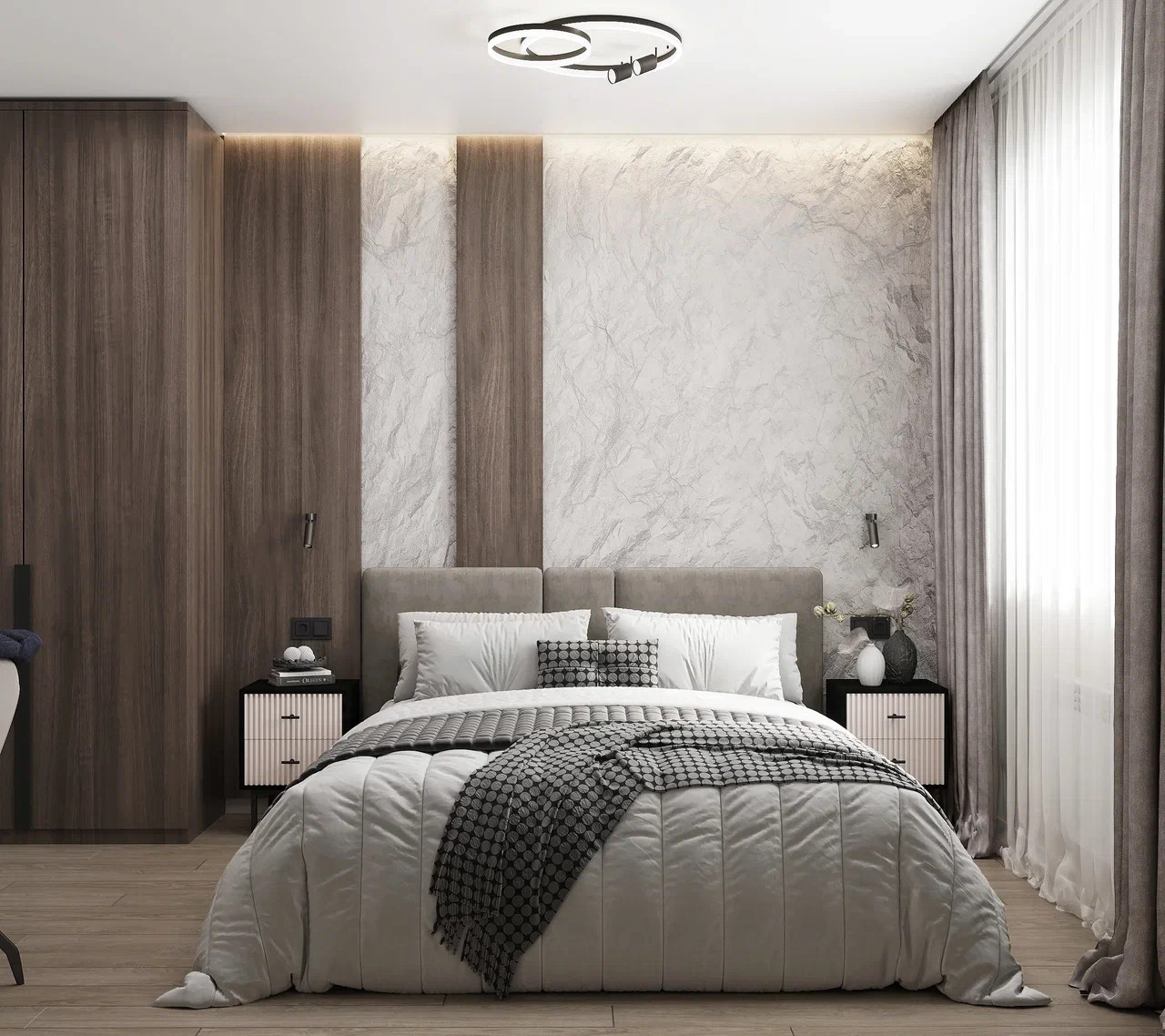 Классический стиль в двухкомнатной квартире