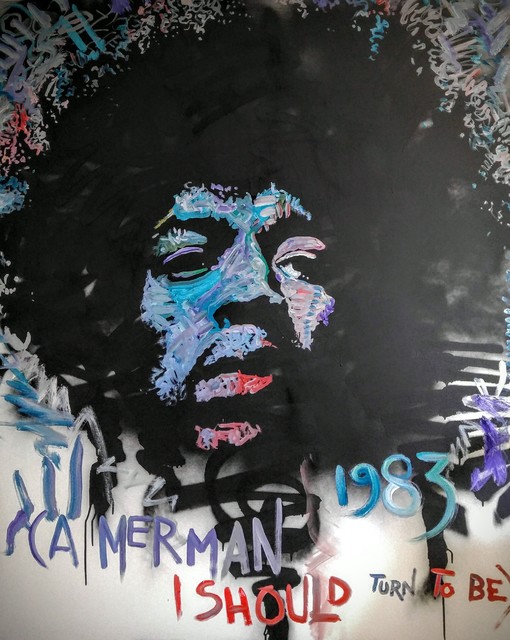 Jimi Hendrix Painting Pop Art Painting by Matt Pecson, 48"x60"