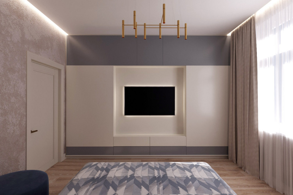 Дизайн проект квартиры в ЖК "Дом у озера" 90кв.м