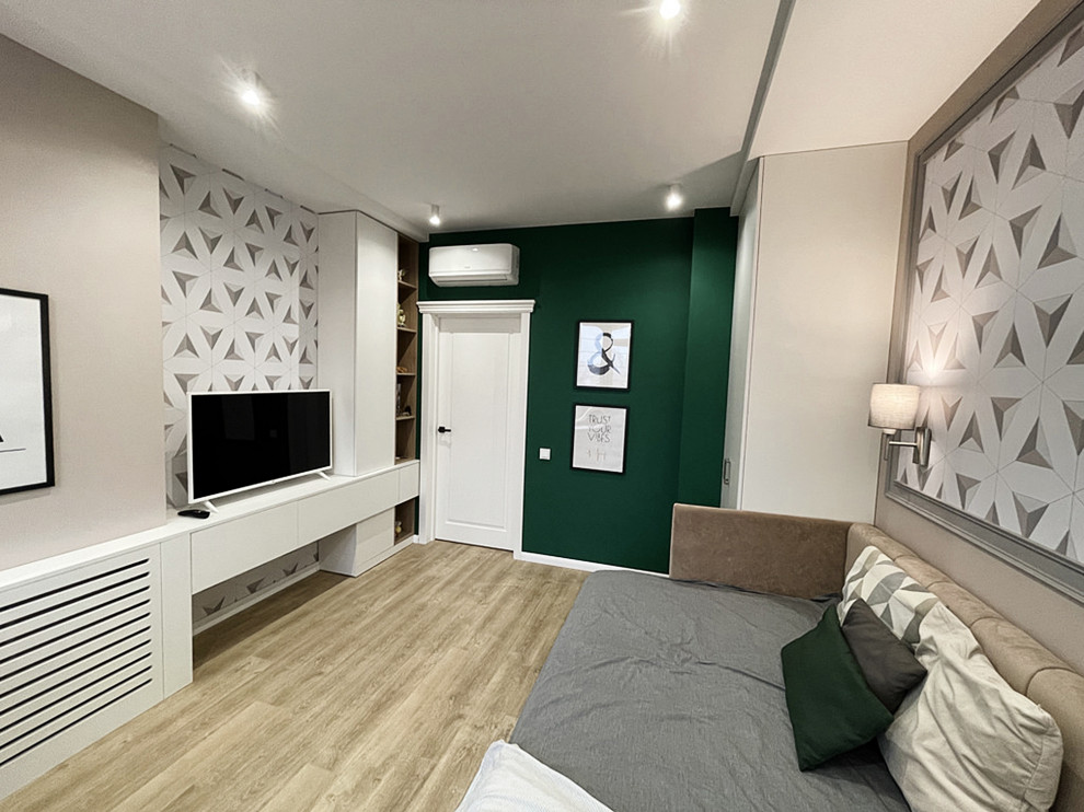 Реализованный проект квартиры с солнечными акцентами.