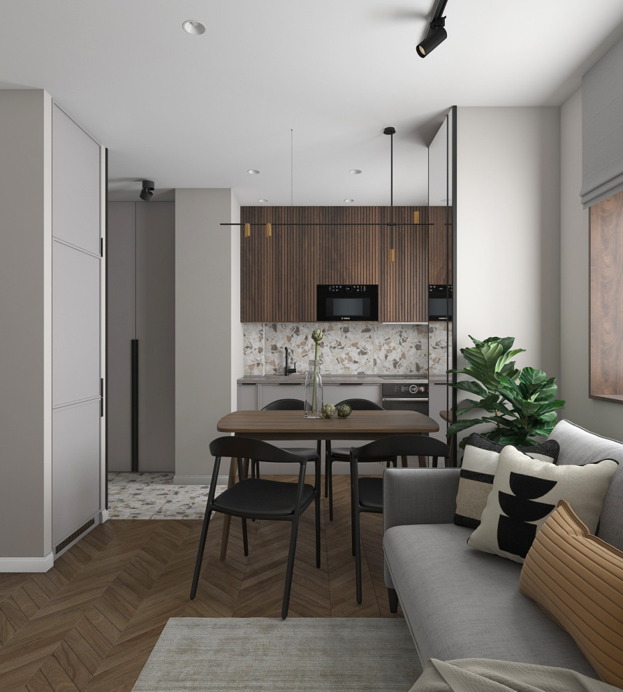 Квартира с нотками графики