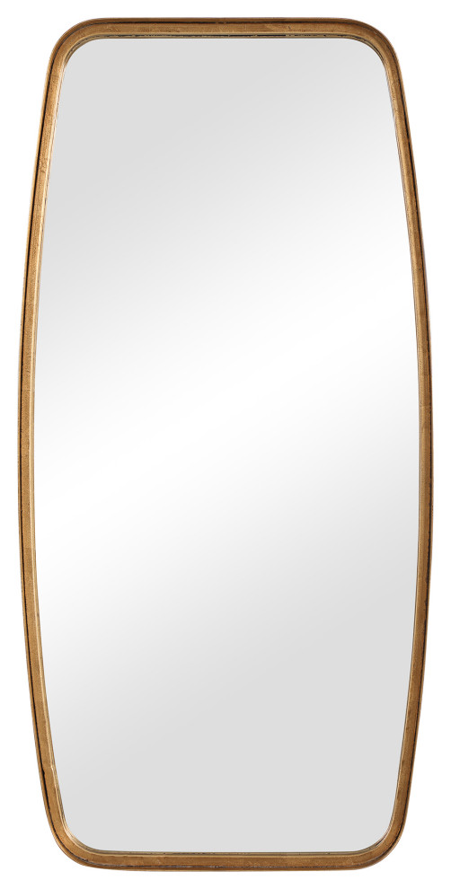 Vintage Frame 40" x 20" Rectangular Vanity Bathroom Wall Mirror, Gold