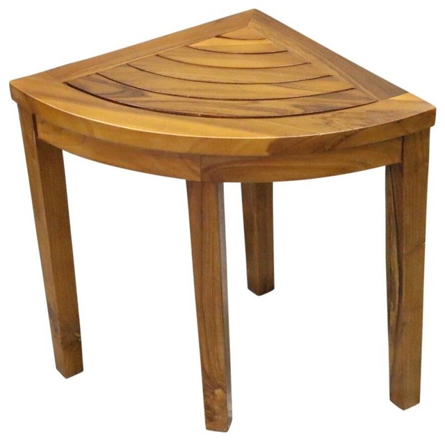 Alateak Corner Wood Bath Spa Shower Stool Table Bench Shelf Storage Alateak Corner Wood Bath Spa Shower Stool Table Bench Shelf Storage Embled