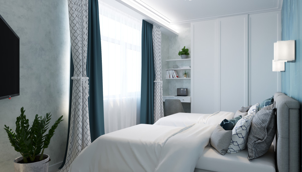 Дизайн проект  квартиры 114 м2 в стиле "Неоклассика"