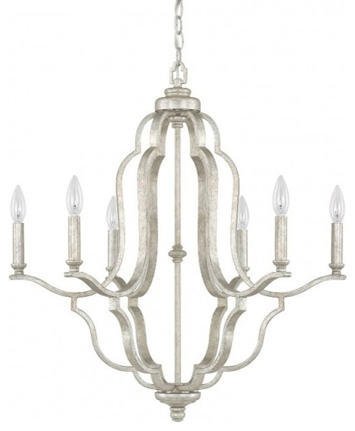Capital Lighting 4946as 000 Blair 6 Light Chandelier Antique Silver Capital Lighting 4946as 000 Blair 6 Light Chandelier Antique Silver