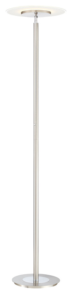 Arnsberg 479110107 LED Floor Lamp Tampa Satin Nickel