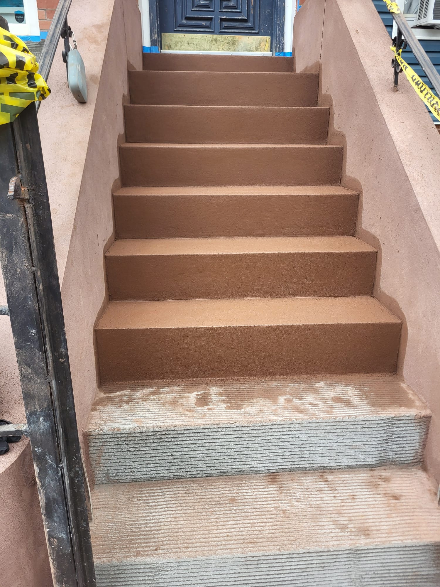 Brown Stone Stoop & Steps