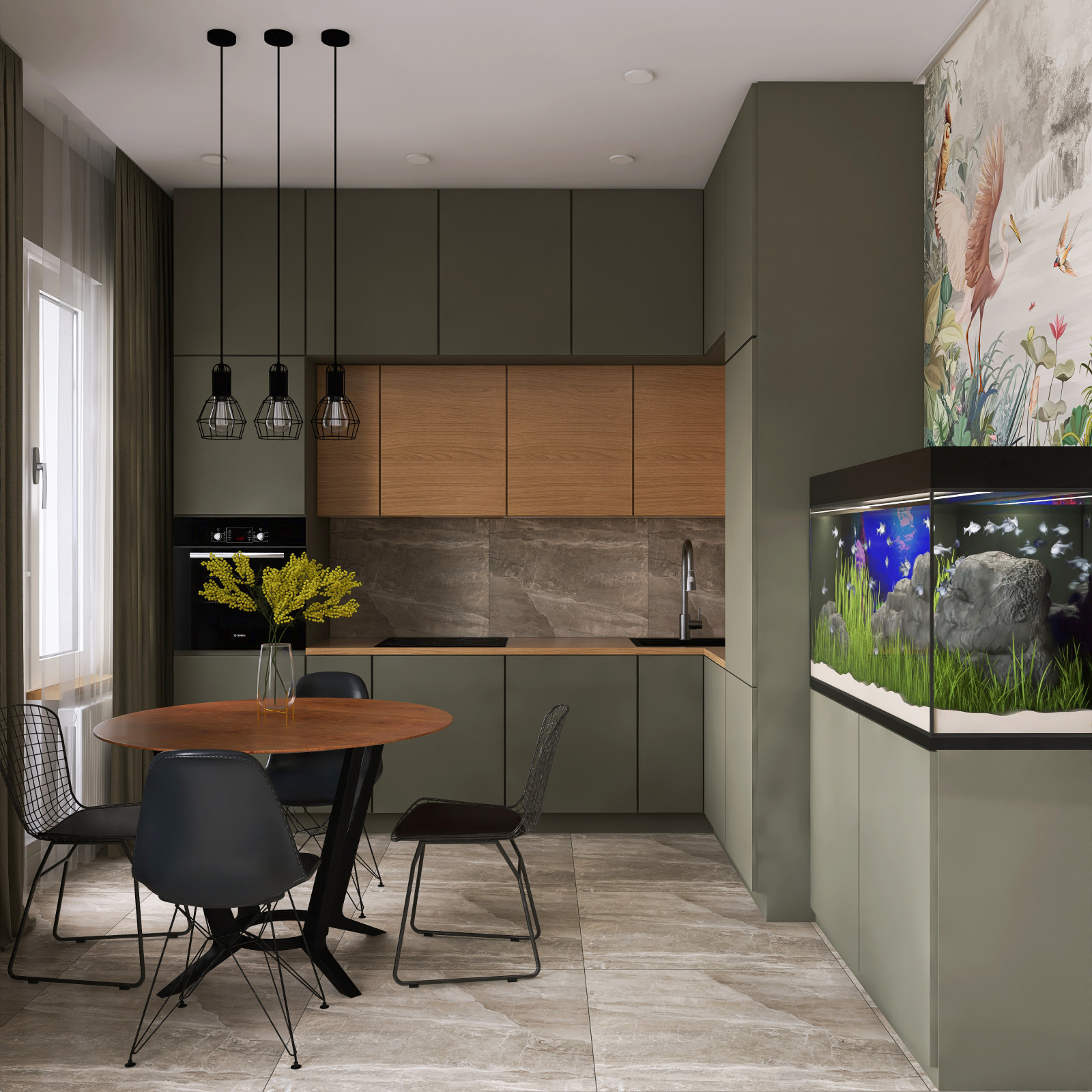 Двухкомнатная квартира