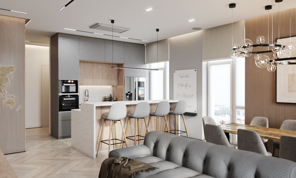 Дизайн-проект квартиры в ЖК Резиденция Композиторов