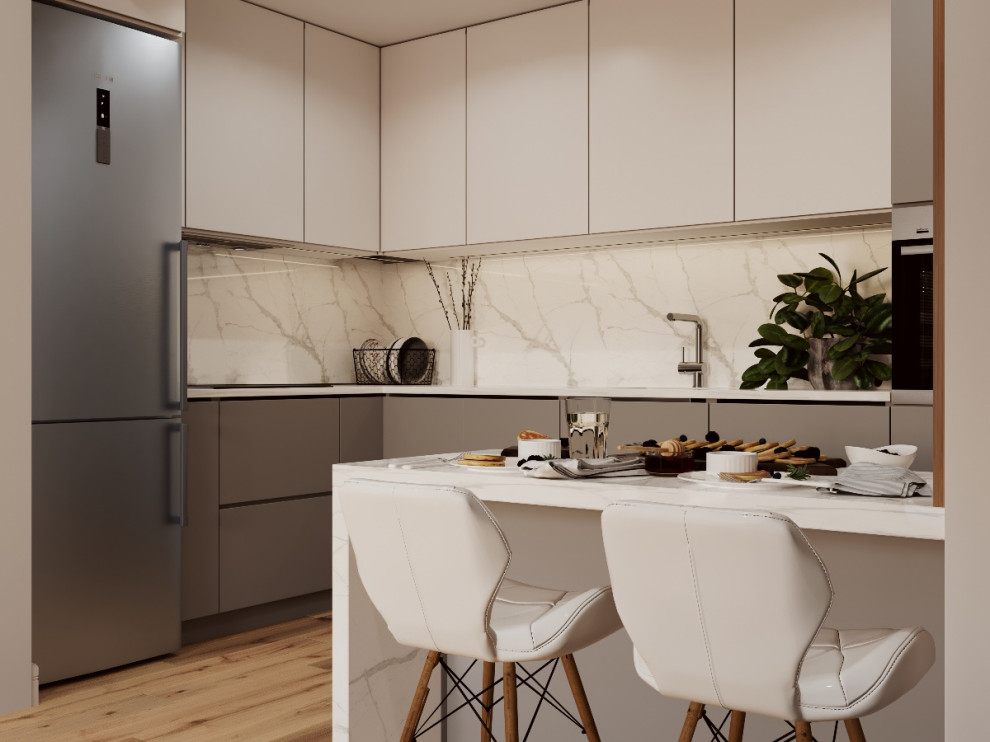 Дизайн проект квартиры  42 кв.м