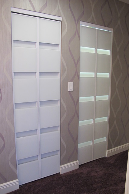 A C Bifold Doors Modern Wardrobe Miami By Apa Closet Doors