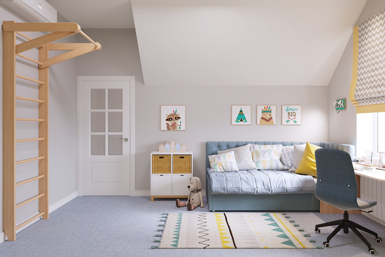 Дизайн-проект коттеджа в Волгограде