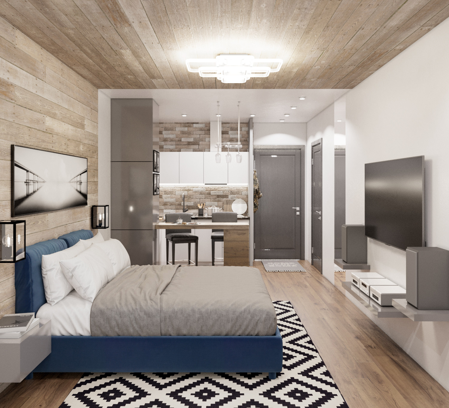 Interior Design in minimalistic style