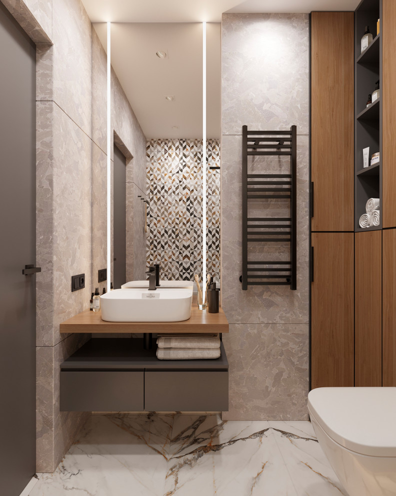 Дизайн интерьера однокомнатной квартиры площадью 40 кв. м.