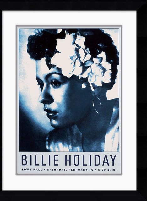 Billie Holiday: Town Hall NYC, 1946 Framed Print