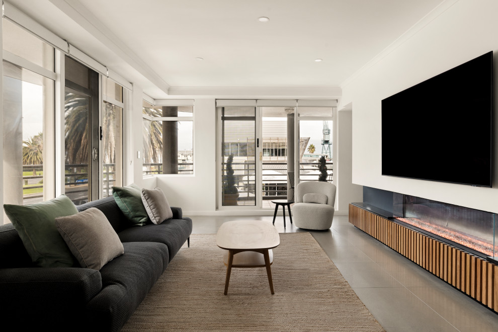 Port Melbourne, VIC Contemporary Family Room
