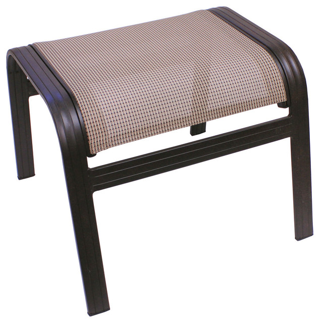 San Diego Ottoman Transitional Outdoor Footstools And Ottomans by Patio Retreat Houzz