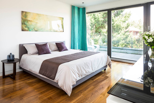 寝室を快適に カーテンとベッドの色の組み合わせ5パターン 22実例