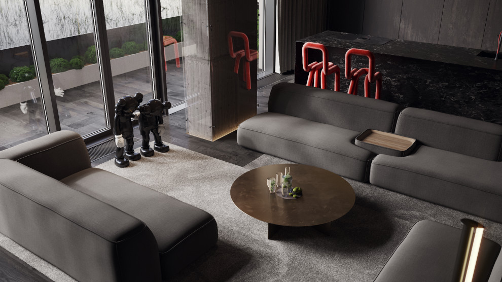 Минималистичная гостиная