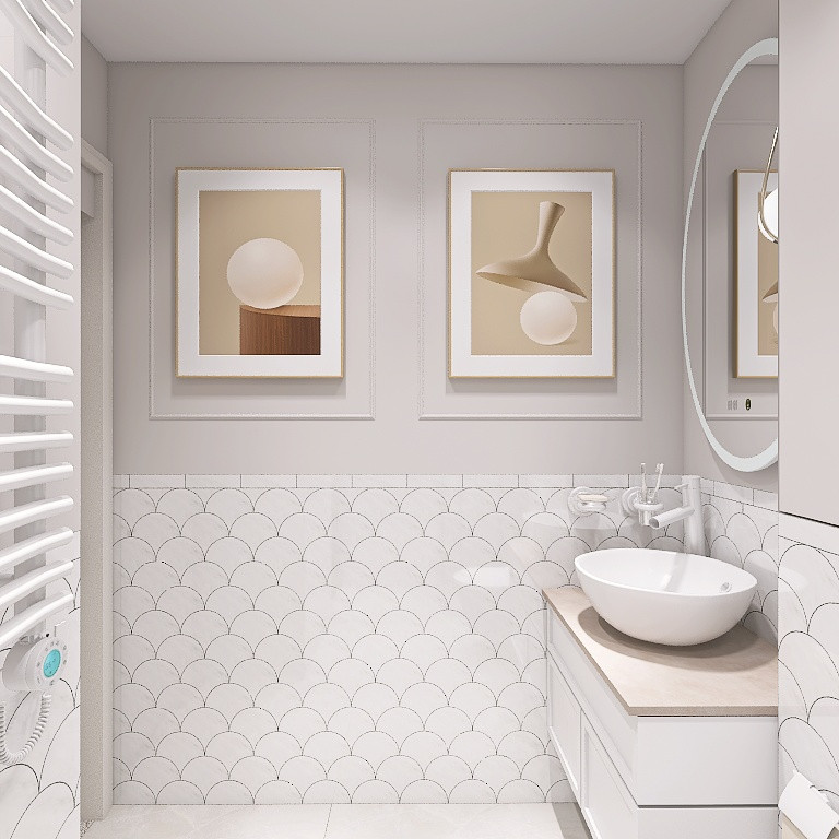 Дизайн-проект 2х комнатной квартиры