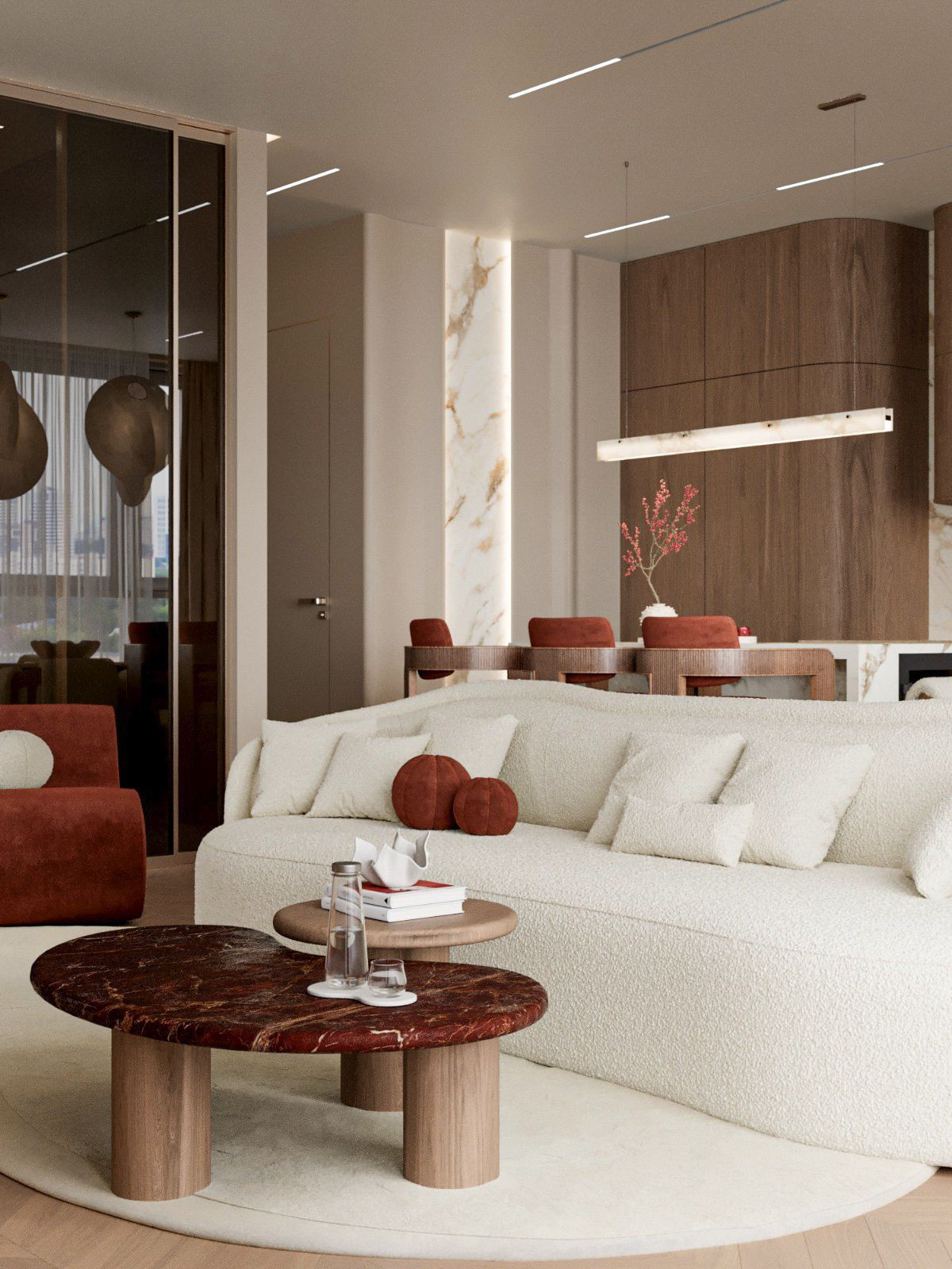 Скандинавская нежность для семьи с младенцем