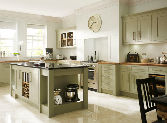 Hertiage Green kitchen fusion-kitchen